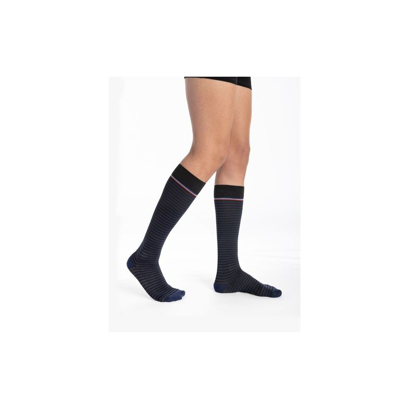 Chaussettes contention Styles Marinière Homme Sigvaris — free download