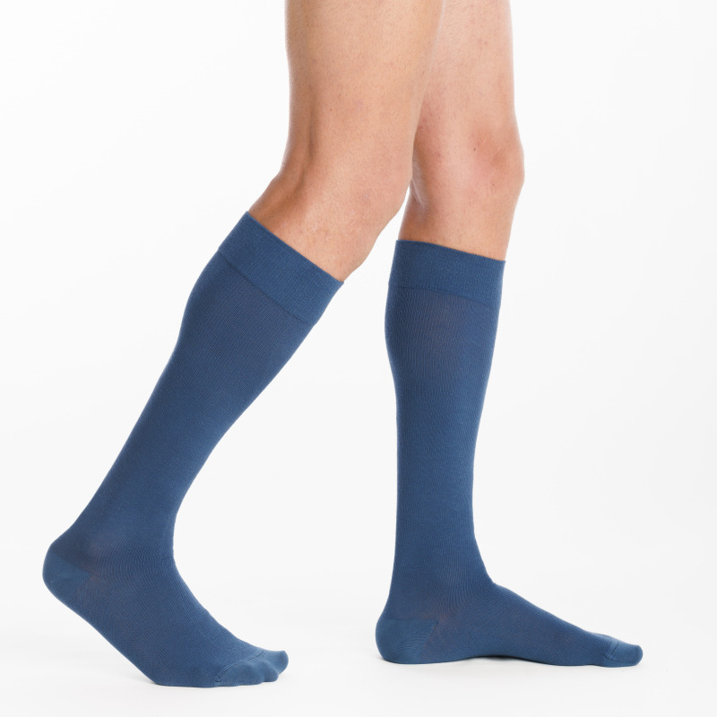 Chaussettes contention homme Active Coton bio 55 Sigvaris Classe 2 — free download