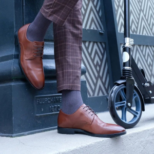 chaussettes de contention fast coton pour homme coloris ardoise