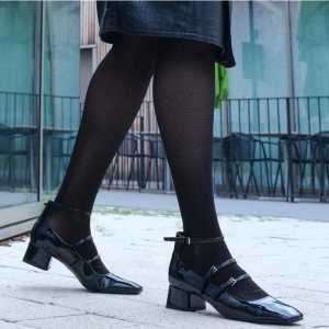 bas de contention fantaisie motif Ogee de thuasne