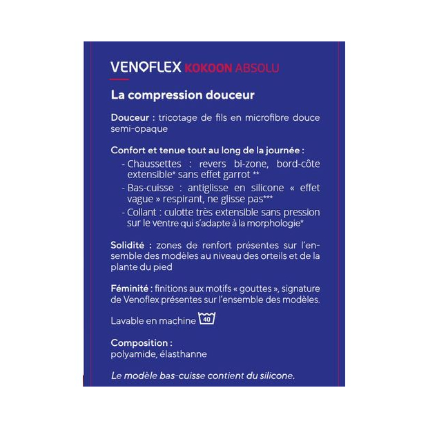 Bas de compression Cuisses Fines KOKOON Absolu Thuasne