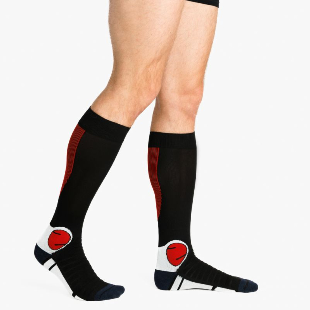Chaussettes de contention Sigvaris Active Resistant pour homme