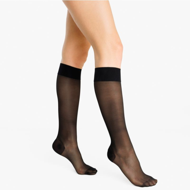 chaussettes de contention classe 1 delilah sigvaris coloris noir