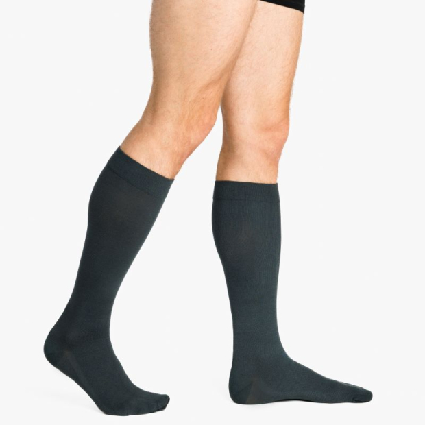 chaussettes de compression classe 2 essentiel coton coloris grantie