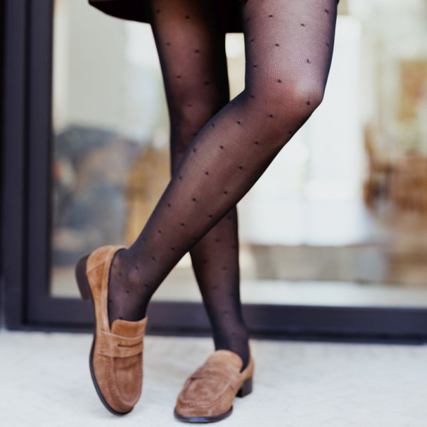 COLLANTS DE CONTENTION MOTIF PLUMETIS SIGVARIS CLASSE 2