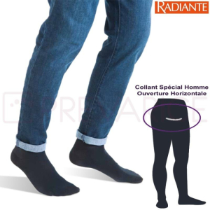 Collant de contention Homme 93 Coton Radiante Classe 3