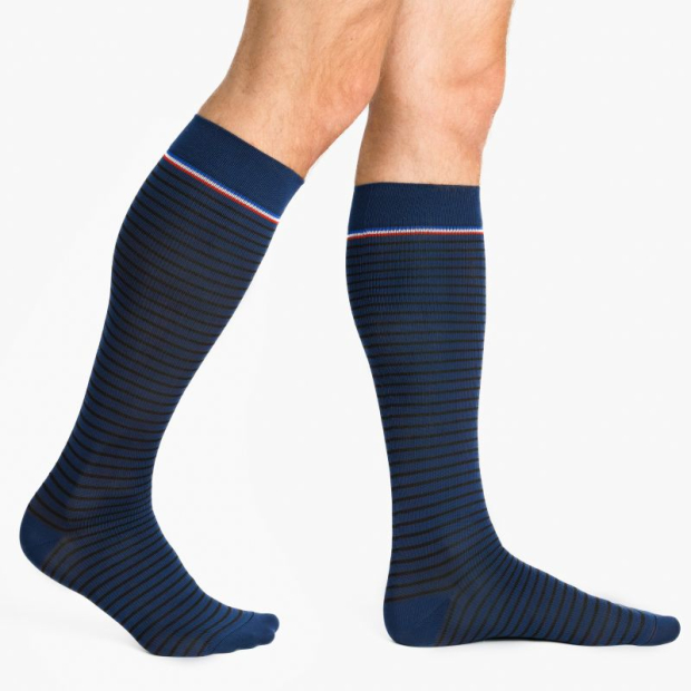 Chaussettes contention Styles Marinière Homme Sigvaris