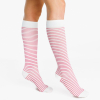 Chaussettes de contention Sigvaris Octobre Rose