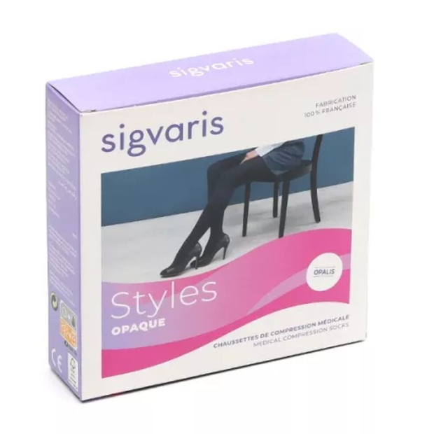Bas contention Styles Opaque Morpho Plus Sigvaris Classe 2