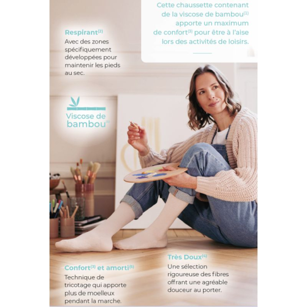 avantages des chaussettes de contention active loisir de sigvaris