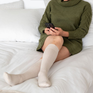 chaussettes de contention legger casual coton femme