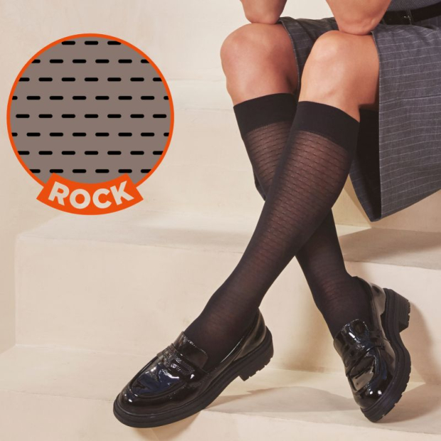 Chaussettes de contention Microvoile Motifs Radiante Classe 2