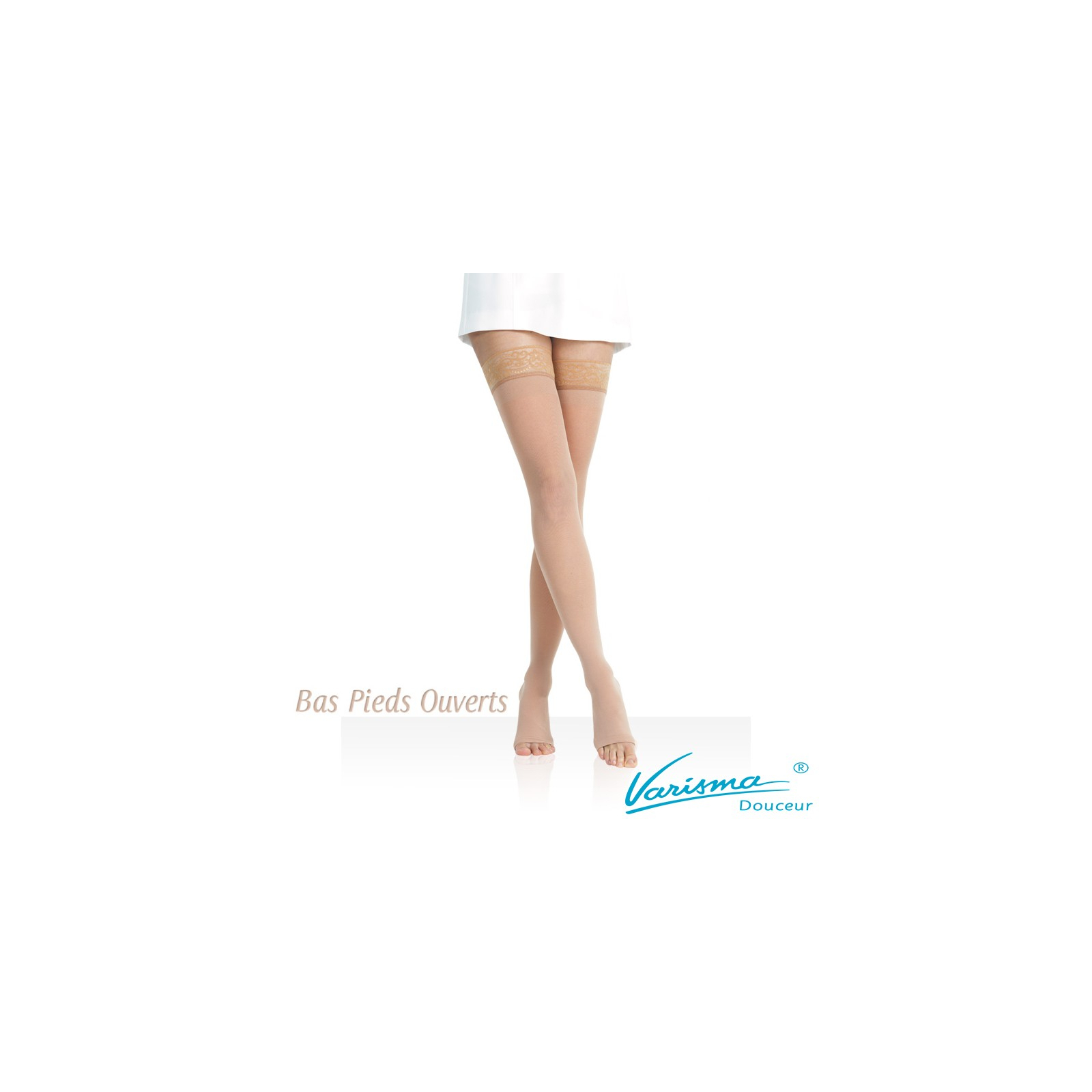 Bas De Contention Sigvaris Taille L - Couleur Beige, Neufs Sous Emballage
